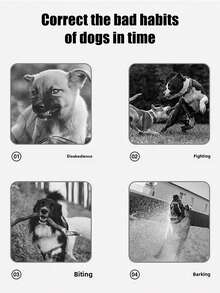 New Pet Colorful Screen Training Collar,Remote Control Dog Training Shock Collar Anti-Bark Collar, 800m Remote Control Range, Adjustable Sound & Light Mode, 3 Training Modes, IP67 Waterproof, Dog Supplies 760