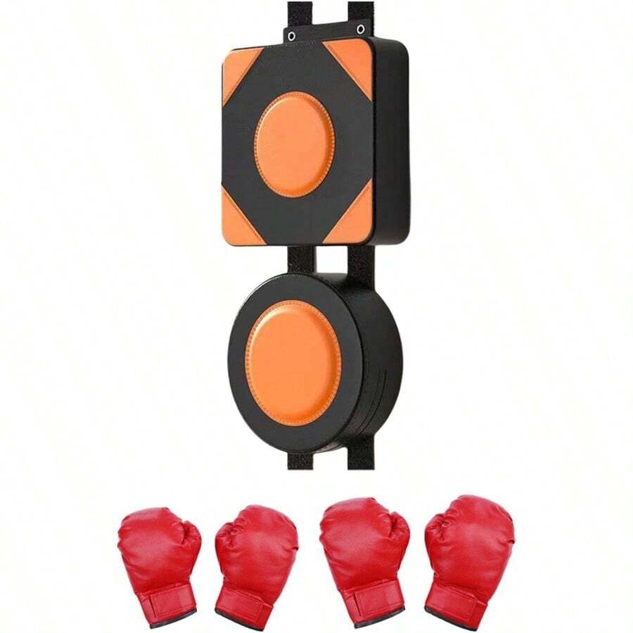 Wall Punching Bag Punching Bag PU Leather Boxing Pad Boxing Wall Training Mat For Training - WithKidAdultGlove - View 1