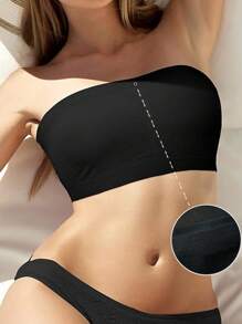 Sujetador sin tirantes para mujer antiarrugas y antideslizante, sujetador sin tirantes sin costuras (incluye tirantes para el hombro de regalo)