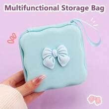 Data Cable Organizer, Hard Drive, Mobile Phone Charger, Charging Cable Compact Coin Purse