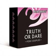 1PC Couple Bedroom Fun Card Games, Tabletop Games, Sex Games, Sex Toys, Exciting Truth To Heart Adventure Challenges, Romantic Valentine's Day And Christmas Gifts For Partners, Perfect For A Perfect Date Night | 50Cards|
