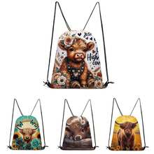 Drawstring Bag, Hand Held Or Shoulder Strap, Oxen Series, Suitable For Light Carrying, Sports, Hiking, Swimming, Cycling, Marathon, Sports Training Storage Bag, Long And Short Distance Running