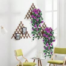 Nejlue Artificial Flowers/Plants1111 Home & Living 1/2 pièces Fleurs de rose artificielles Plante grimpante Fausse fleur pendante Feuillage artificiel Rotin faux pour décoration de maison, salle de classe, bureau, décoration d'automne, chambre, bureau, jardin, décoration de mariage de voiture, décoration d'arche de linteau, maison, salle à manger, chambre à coucher, porche avant couvert