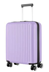 R.Leone Ryanair 行李箱 55x40x20 公分 + 40x20x25 公分 1 件組 2 件拉桿手提行李箱 4 輪和化妝箱 ABS 9991 - 紫丁香 - 查看 16