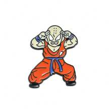 1 pieza de broche personalizado de moda con animación de dragón de bola de fuego súper saiyan Vegeta, accesorio de moda para bolso, adecuado para uso diario o como regalo