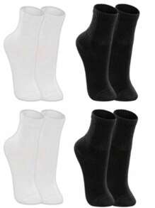 Kit 6,12 e 24 Pares De Meia Masculina Cano Alto 40-46 Unissex - Messi