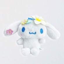 白猫花卉吊坠 - 柔和迷人的三丽鸥卡哇伊吊坠 - 彩色 - 查看 1