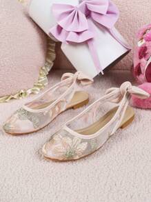 Neue Mode-Sommerschuhe mit spitzer Kappe, Spitzenschuhe für Teenager-Mädchen Studentinnen in Große Größen, flache Lederschuhe für den Außenbereich und Lässig, spitzschuhige Studentenflatschuhe für Uni-Campus, Weiße Hochzeitsschuhe