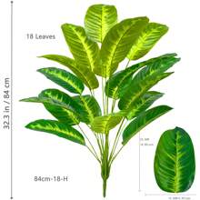 65-96-119cm (46.85 Inches) Artificial Tropical Banana Tree Palm Tree Fake Banana Tree Real Touch Strelitzia Plastic Plants For Home Garden Hotel Office Store