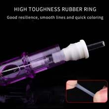 Shmian 10Pcs Disposable Tattoo Cartridges Needle RL Round Liner Shader Tattoo Needle For Tattooing Machine Supply