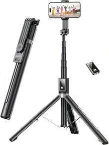 Selfie Stick Tripod With Remote, Extendable 360 ° Rotatable Selfie Stick, 41.Phone Tripod Stand Cell Phone Filming Compatible With Android Smartphone