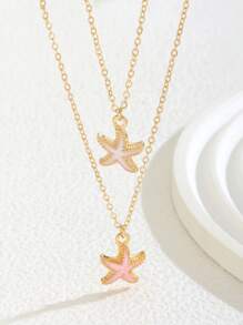 3 colores Collar de cadena de clavícula de mujer con colgante de cruz versátil y dulce, apto para fiesta, cita, playa, vacaciones y uso diario