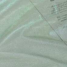 1 pièce Tissu de tulle organza irisé couleur sirène ciel étoilé, Tissu de tulle scintillant prédécoupé pour le DIY, les costumes de scène, la décoration de fête - Multicolore - Voir 80