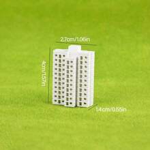 1pc High-Rise Building Model Material DIY Handmade Sandbox Scene House Apartment Office Building Suitable For Doll House Decor, Micro Landscape Decor, Potted Plant Decor - Multicolor - View 21