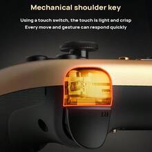 GAMESIR Game Controller N2 Lite Upgraded Hall Rocker Three-Mode Connection No Sense Of Delay Mechanical Button 1000HZ Return Rate Conductive Silicone ABXY Button - Space Gray - View 10