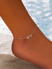 1Pc Devil'S Eye 925 Sterling Silver Anklet For Women Bohemia Adjustable Anklet Perfect For Daily Wear Bridal Jewelry Fine Jewelry - Silver - View 11