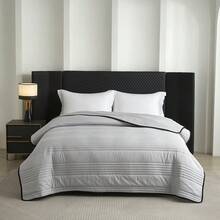 1pc Baby/Kids Bedding, Solid Color All-Season Thin Duvet, Ultra-Soft Breathable Lightweight Bed Quilt, Machine Washable, Suitable For Bedroom, Sofa, Outdoor Travel, Warm Decor Thin Blanket - Multicolor - View 35