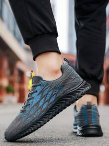 GNVA Men's Versatile Fashion Heighten Wear-Resistant Running Shoes, Casual Breathable Lightweight Sports Sneakers
