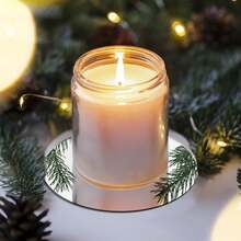 6/12/100 piezas Espejo redondo mini tamaño, espejos redondos de acrílico para centros de mesa, azulejos adhesivos de espejos redondos pequeños para decoración del hogar para manualidades y proyectos DIY, espejos circulares para platos de velas para decoración de bodas y centros de mesa, bandejas de espejo redondo para fiestas - Multicolor - Ver 7