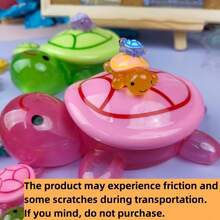 One Glowing Large Turtle + 15 Small Turtles, A Decorative Glowing Large Turtle, A Storage Box Shaped Like A Big Turtle, Detachable Turtles, Uniquely Designed Handicrafts And Party Gifts, Holiday Presents.