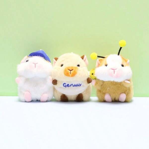 Llavero de peluche decorativo, regalo para fiesta, colgante de coche, colgante de bolso, regalo de Navidad