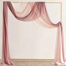 1set Baby Shower Metallic Arch Backdrop Stand(Multiple Sizes), Gold Color Wedding Arch Holder,Birthday Decor,Graduation Arches,Baby Shower Decorations,Gender Reveal Decorations,Party Decor,Mother's Day,Anniversary ,Wedding ,Bridal,Home Decor,Graduation Background Decoration - Gold - View 6