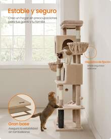 Feandrea Cat Trees & Condos - Camel - View 6