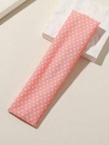 1 件复古法国波尔卡圆点女士运动头带，甜美可爱少女风格，时尚百搭，适合日常生活、瑜伽健身、户外旅行、女士发饰 - 彩色 - 查看 8