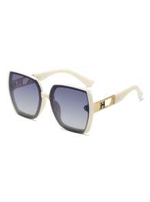 1 bucă ochelari de modă de modă, ochelari de modă, ocazionali, retro pătrați, pătrați, potriviți pentru ieșirile zilnice, stilul de vară pe plajă și pe stradă