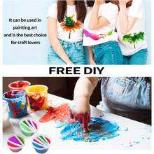4pcs Thickened & Reusable Silicone Split Cups With 2-5 Dividers - Vibrant Color-Coded Resin Mixing Cups For Fluid Art, Jewelry Casting, Paint Supplies - Durable, Easy-Clean Craft Tools - Black - View 6