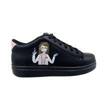 Women Casual Shoes - 黑色 - 查看 2