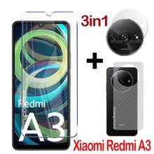 3-In-1 Tempered Glass Screen Protector Compatible With Redmi A3, Redmi A5, Infinix Hot60i, 17, Infinix Smart 10, Pova 7, Honor X6B, Honor X5B, Honor X8C, Vivo V50Lite, Infinix Note50pro, Infinix Note 50, Honor 400 Lite, Spark 40C, Infinix GT 30 Pro, Galaxy A17, Compatible With IPhone, OPPO, Vivo, Realme, Transsion, Spark Go 2, Redmi, Honor, - 3IN1 - View 2