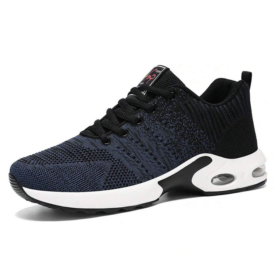 Men Casual Athletic Shoes - 9303 Black Blue - View 1