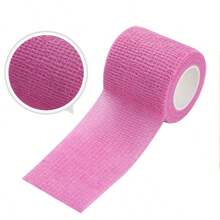 12pcs Self-Adhesive Bandages, 2 "X 5 Yards Non-Woven Adhesive Bandages, Sports Stretch Bandages And Veterinary Wound Adhesive Bandages, Animal Colored Neon Sports Wristbands, Waterproof, Suitable For Running Sports, Fitness Equipment Gym Accessories