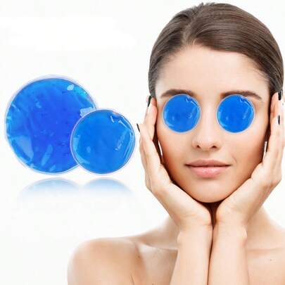 Gel-ispåsar, isdynor, små varma kalla kompresser, ispåsar, återanvändbara små ispåsar för vuxen skönhet, tänder, lindring, ögon, feber, examen och skolstartssäsong