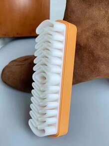 Plastic Suede Shoe Brush Decontamination Cleaning Brush Dust Clean Shoe Brush Suede Suede Shoe Brush Soft Hair Shoe Brush Blister Net Color Random