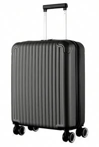 R.Leone Ryanair 行李箱 55x40x20 公分 + 40x20x25 公分 1 件組 2 件拉桿手提行李箱 4 輪和化妝箱 ABS 9991 - 黑色的 - 查看 11