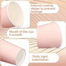 Disposable Paper Cups, Colorful, Craft, Plain, Cute