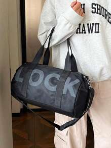 1pc Women's Versatile Medium-Capacity Bag, Suitable For Fitness, Yoga, Travel, Simple And Practical