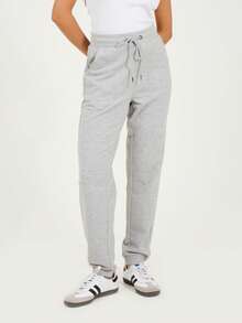 brave soul Slim Leg Jogging Bottom - Grey - View 4