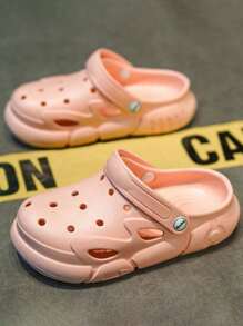 Kids Slippers, Girls Summer Cartoon Backless Soft Slip-Resistant Indoor Sandals, Toddlers & Little Kids