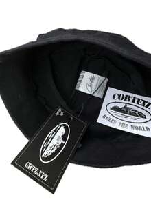 CORTEIZ Crtz Beanie Hat Embroidered London Streetwear - màu đen - Xem 4