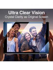 Yezodawee 1pc IPad 10th Gen 10.9" (2022) Privacy Tempered Glass Screen Protector, Compatible With Face ID & Apple Pencil, 180° Anti-Spy, Anti-Fingerprint, Ultra-Hard Tempered Glass, Scratch-Resistant, Bubble-Free - 1pc - View 6