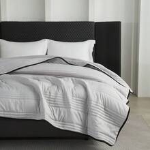 1pc Baby/Kids Bedding, Solid Color All-Season Thin Duvet, Ultra-Soft Breathable Lightweight Bed Quilt, Machine Washable, Suitable For Bedroom, Sofa, Outdoor Travel, Warm Decor Thin Blanket - Multicolor - View 12