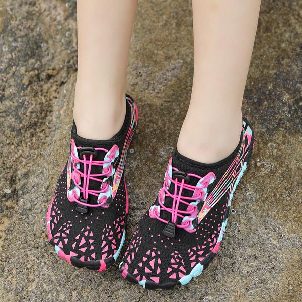 Paar Outdoor Wasserschuhe für Frauen zum Schwimmen, Tauchen, Wandern, Laufen und Klettern, amphibische Anti-Rutsch-Schuhe