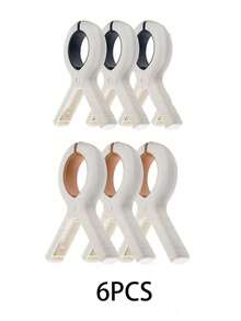 Beach Towel Clips Towel Holder Clothes Pins Clothes Pegs Chair Clips Hanging Clip Clamps .Extra Large Beach Towel Clips , 5.1 Inch Towel Clips For Beach Chairs Cruise Heavy Duty, Towel Holder Clips For Clothes Pool Boat, 2 Colors Khaki And Blue. - Multicolor - View 21