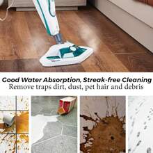 2/3/5/8 paños limpiadores de vapor compatibles con Polti Vaporetto_SV400_HYGIENE, Polti Vaporetto_SV440_DOUBLE, Polti Vaporetto Smart 40_Mop, Polti Vaporetto Smart 35_Mop, Polti Vaporetto_SV420_FRESCOVAPOR, Vaporetto PAEU0332 Limpiadores de vapor