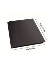 1pc Set Bbq Grill Mat, Oven Liner, Outdoor Cooking Pad