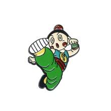1 pieza de broche personalizado de moda con animación de dragón de bola de fuego súper saiyan Vegeta, accesorio de moda para bolso, adecuado para uso diario o como regalo