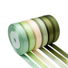 30 Yards 3/8 Inch Multi-Color Satin Ribbon, Bulk Colorful Satin Ribbon Rolls, Handmade Solid Double-Sided Satin Ribbon For Shower, Birthday, Wedding, Gift Wrapping - Multicolor - View 17